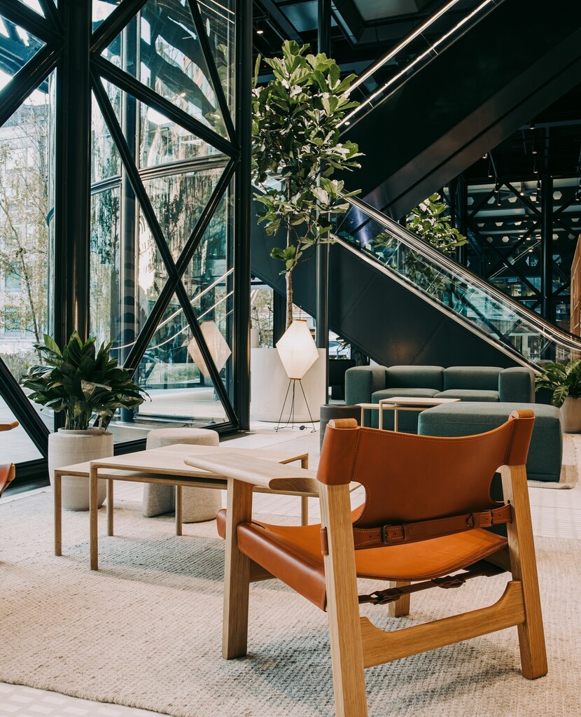 Fun fact: The trees within this space were handpicked by the architects and designers. The architecture team joined Plant Designs on a trip to our horticultural growers based in Holland, where we were able to give a better understanding of the process, w… instagr.am/p/CofiqCjuAv0/