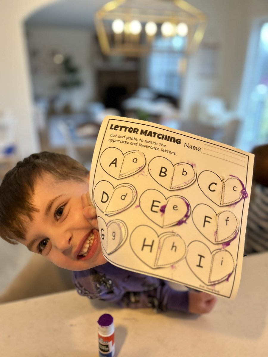 MrsShirvani's tweet photo. You can put the teacher on maternity leave but rest assured she’ll still teach at home. 😜 Working hard with my biggest guy this morning while the littles nap. Studying non-fiction texts and practicing our numbers and letters. 🔤💘 https://t.co/BwjoM8QW5z