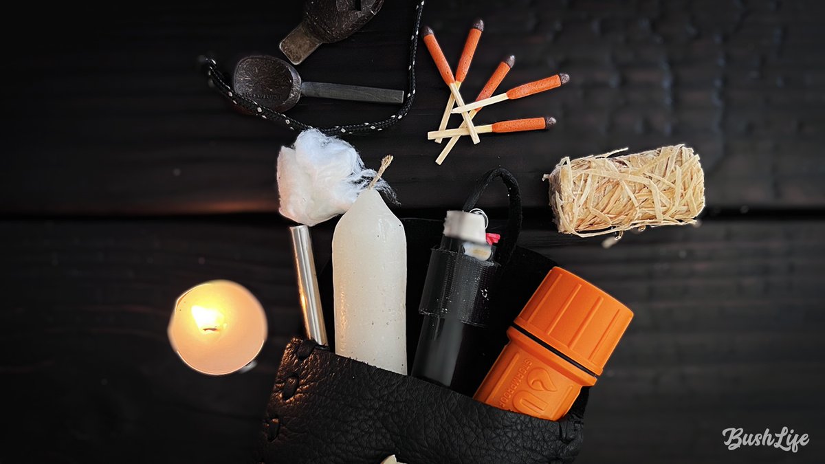 BushLifeCanada's tweet image. Are you looking for a way to start a campfire on your next outdoor adventure? A Fire Kit is an essential item for any outdoors person looking for a quick and easy way to start a fire. 🔥

#CampfireLife #OutdoorAdventure #FireKit #HowToStartAFire