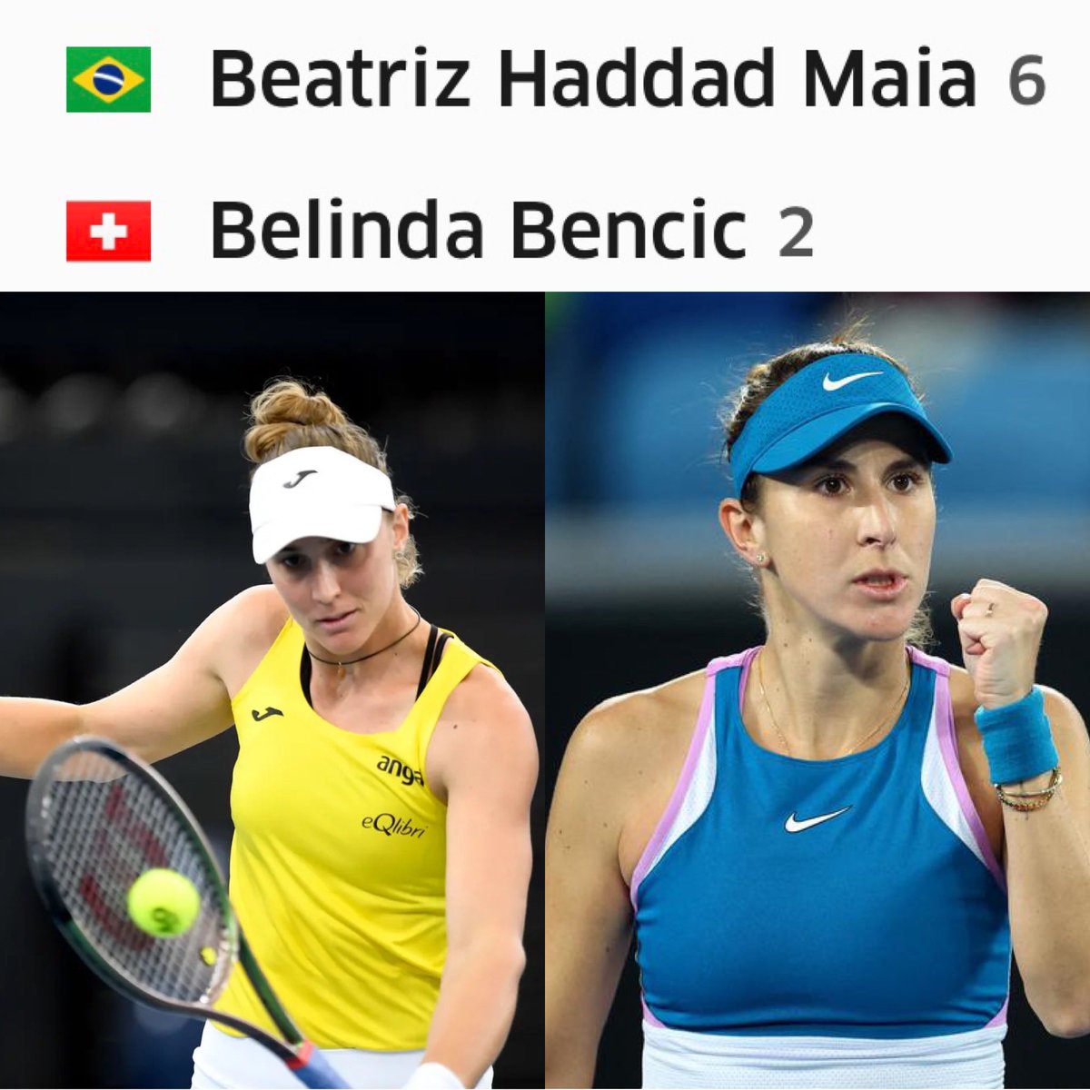 WtaGirls's tweet photo. WTA 500 Abu Dhabi (SF) : You have 18 hours from now to send me in private the 4 winners + the number of sets 🎾🔥💪🏆 #MubadalaAbuDhabiOpen #WTAGirlsGame #WTA #WTA500 #Tennis https://t.co/XExOfNmaiW