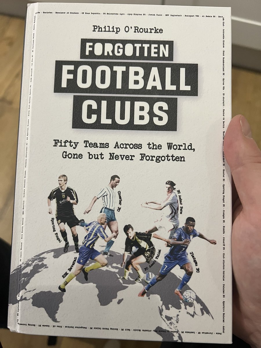 PaulMcGarraghy's tweet photo. Was a pleasure and privilege to speak to @forgottenclubs about #CFReus, fantastic to see the to book released, and humbling to see my name and words on the pages.

If you haven’t picked up a copy of it already, make sure you do soon. https://t.co/EJFDtNS7rW