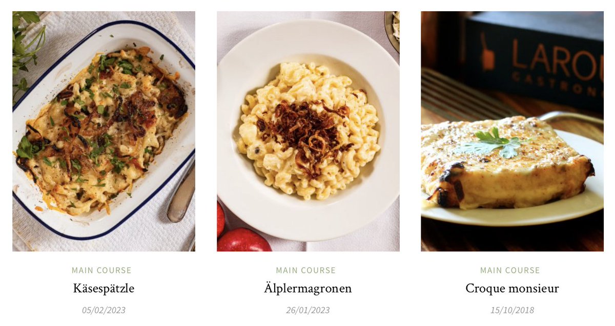 noseychef's tweet photo. ** Ski Food ** Coming back from the Alps and want one more bolus dose of cheese before the diet? We have you covered ... including toffee shots: https://t.co/232AoQB8aK #ski #apresski #skifood #alps #alpinefood #swissfood https://t.co/olUOBLrtLz