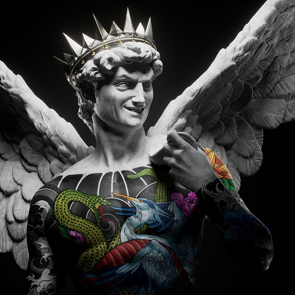 🗿 I saw the angel in the marble and carved until I set him free.... 👀

🗿 10 WL Giveaway:

💎 Like and RT
💎 TAG 5 Friends
💎 Follow us

⏲️24 Hours

#NFT #NFTart #WLGiveaway