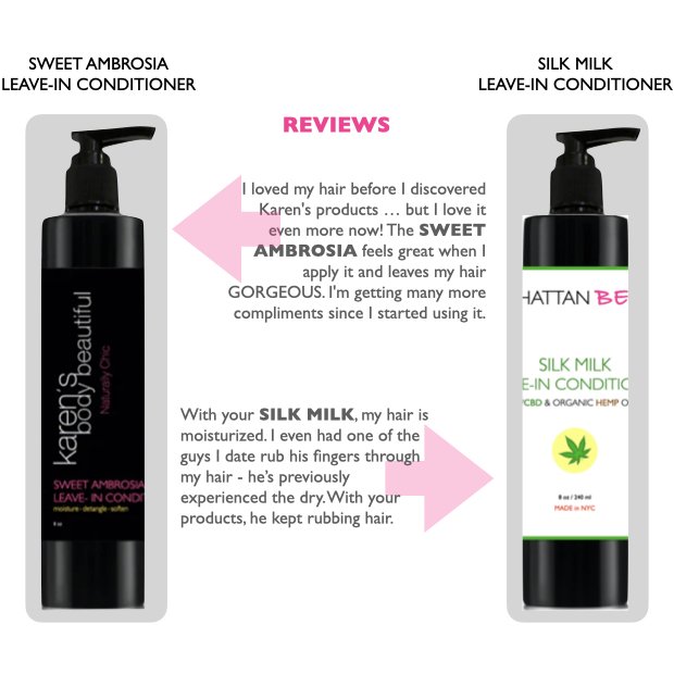 KarensBeautiful's tweet photo. Sweet Ambrosia vs. Silk Milk Leave-in Conditioners, Both Best Sellers, But Who Did it Best? | Save 20% Today.

#KarensBodyBeautiful #kinkyhair #curlyhair #coilyhair #naturalhair#naturalhairrocks #naturalhairgrowth #naturalhairstyle #naturalhairtips #naturalingredients https://t.co/SFgMcApvvs