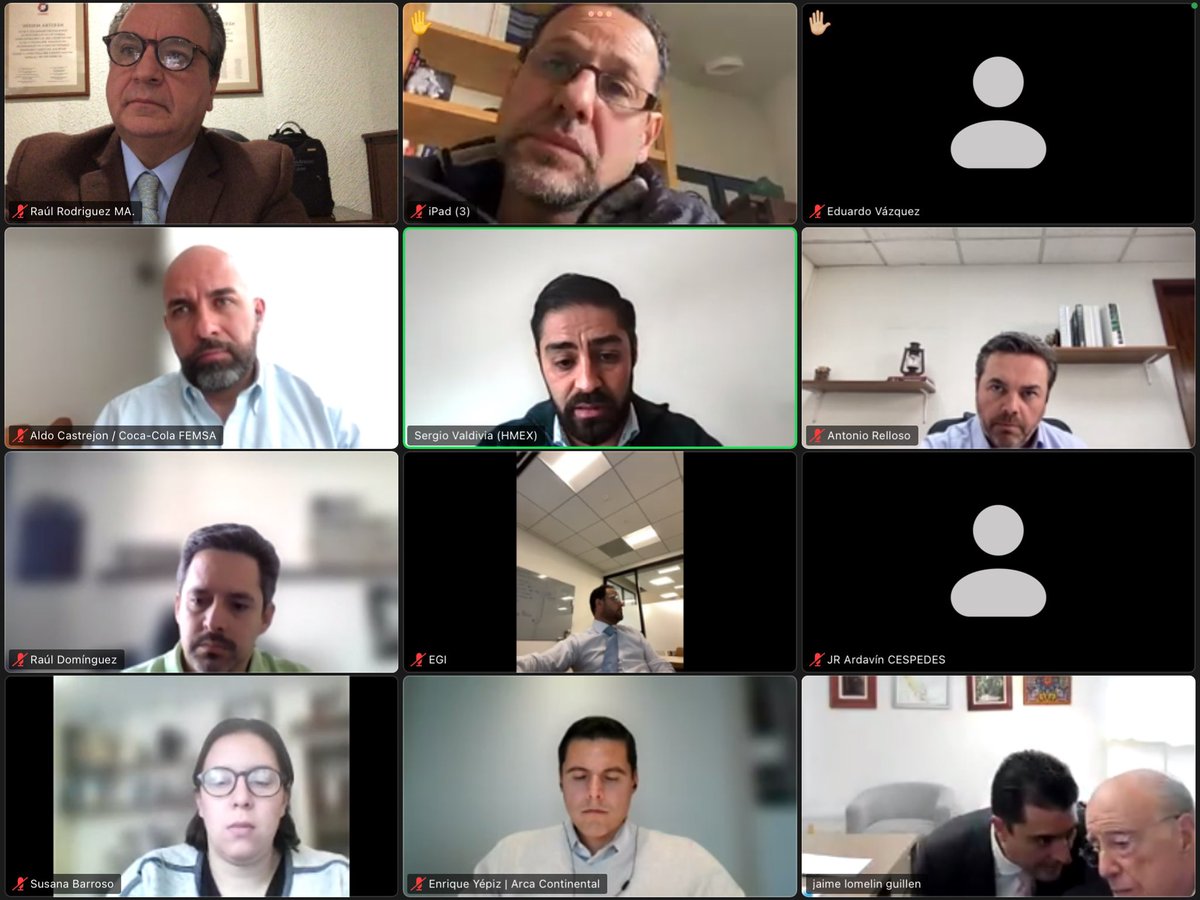 En el <a href="/ConsejoAguaMX/">Consejo Consultivo</a> continuamos trabajando en detonar soluciones a favor de una mejor cultura del agua ,y la generación de propuestas que ayuden a mejorar políticas públicas, ayer sesiono la comisión de estrategia que coordina <a href="/YepizMendivil/">Enrique Yépiz M.</a> .