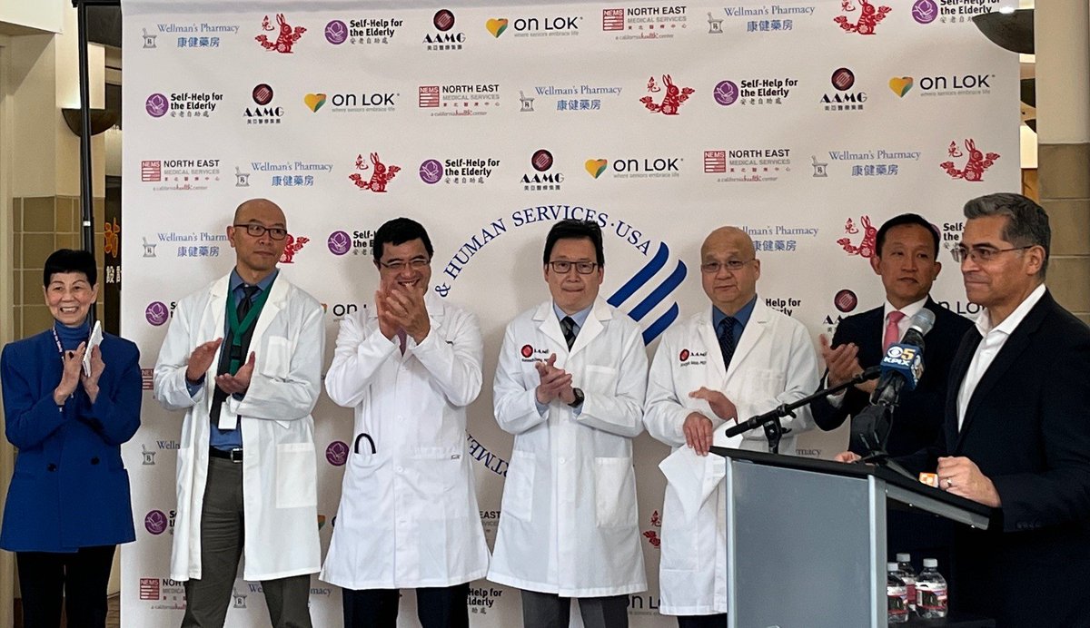 We were honored <a href="/HHSGov/">HHS</a> <a href="/SecBecerra/">Secretary Xavier Becerra</a>  visited On Lok PACE Powell Center in San Francisco yesterday. Earlier, Secretary Becerra hosted a press conference at Wellman's Pharmacy, discussing the #InflationReductionAct and how it will lower prescription drugs costs for seniors.