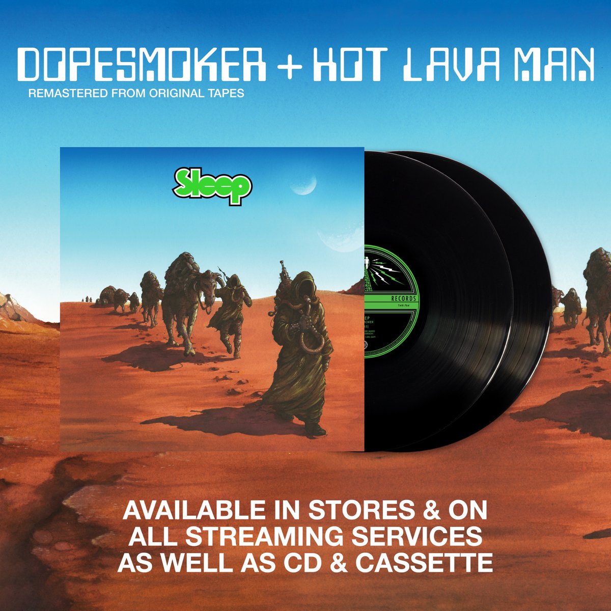 SLEEP - Dopesmoker DLP.Cassette.CD | Third Man Records Dopesmoker was remastered from original tapes, and includes HOT LAVA MAN, an unearthed studio version of this long-lost Sleep song, recorded at Razor’s Edge Studio in San Francisco in 1992. Available now.
