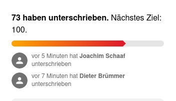ArnoldSchiller's tweet image. Ok mehr als 69 ist schon mal gut. Wenig sind es aber doch, die change.org/p/echte-solida… unterzeichnet haben statt der #Schwarzer #Wagenknecht #ProPutin Petition