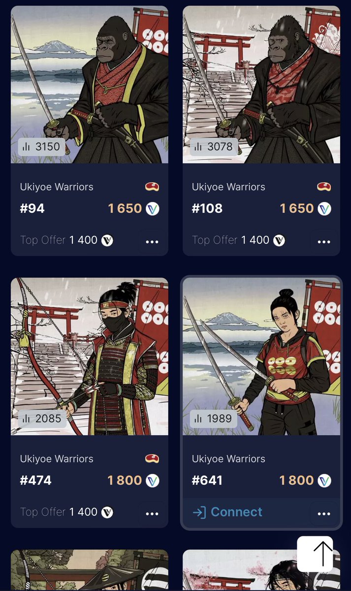 Ukiyoe Warriors tweet media