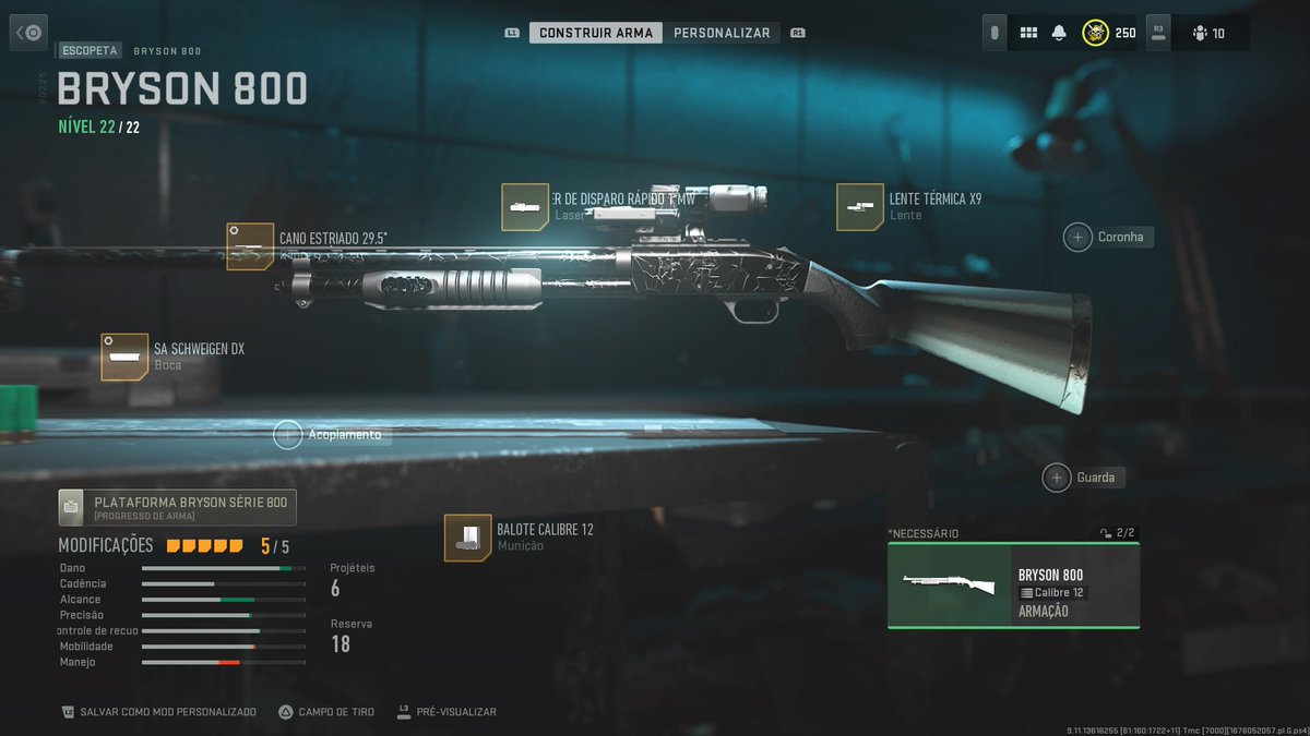 Rafa_Modocamera's tweet photo. Baixas a distância concluida Platina para as escopetas
#Playstation #MW2 #warzone #ModernWarfare2 #ModoCameraGames https://t.co/fX10ZdDFEH