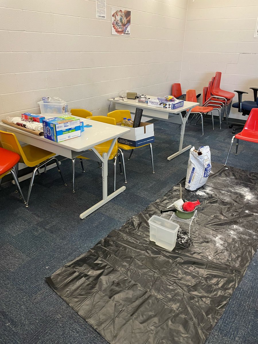 DollingerMath's tweet image. PROJECT HIGHLIGHT: Students made play dough to practice ratios and proportions and graph the relationship among length, width, and height when volume is constant.