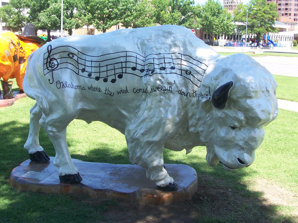 JRhodes1776's tweet photo. @DailyPicTheme2 #BuffaloRoundup, #BartlesvilleOklahoma. https://t.co/2o96bnKITu
