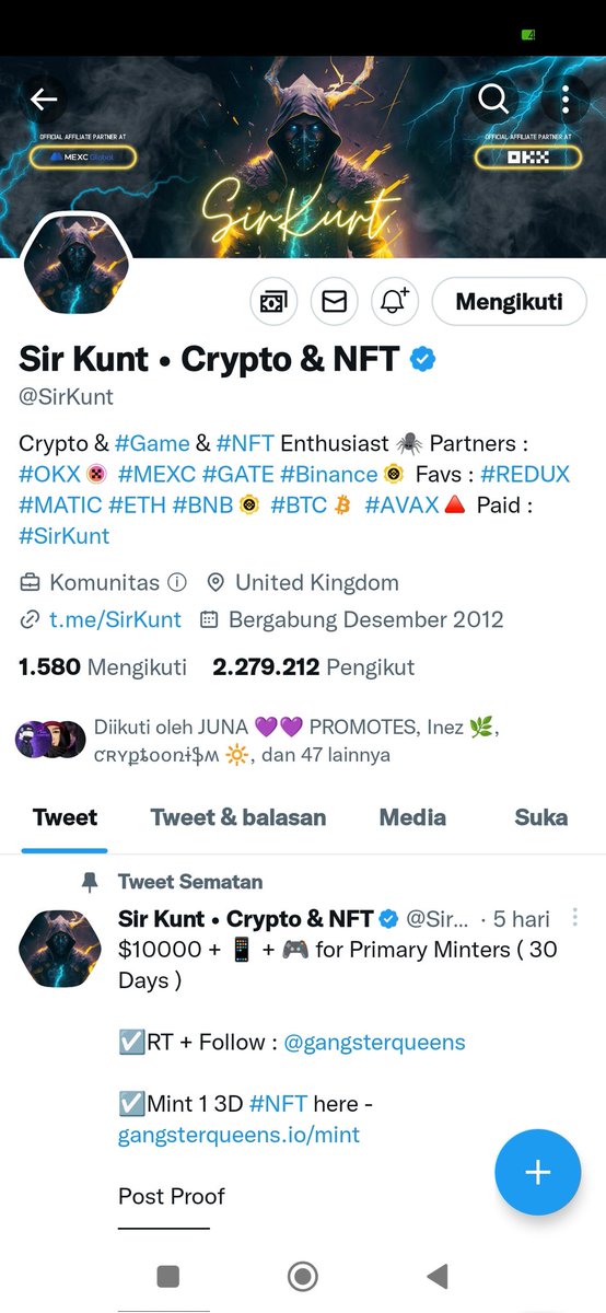 Bonchu_Stres's tweet photo. @Bang_Garr @SirKunt Done follow and RT https://t.co/lvwPkOKzwo