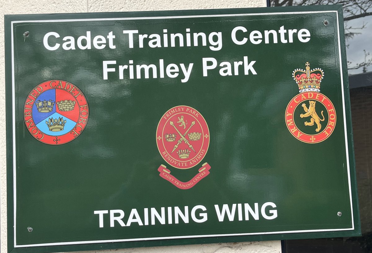 We had a great week delivering the Senior Officers and Area Commanders Courses at CTC Frimley Park. Well done the students and many thanks to the instructional team. Another 50 Cadet Force leaders in a better position to deliver the Cadet Experience.