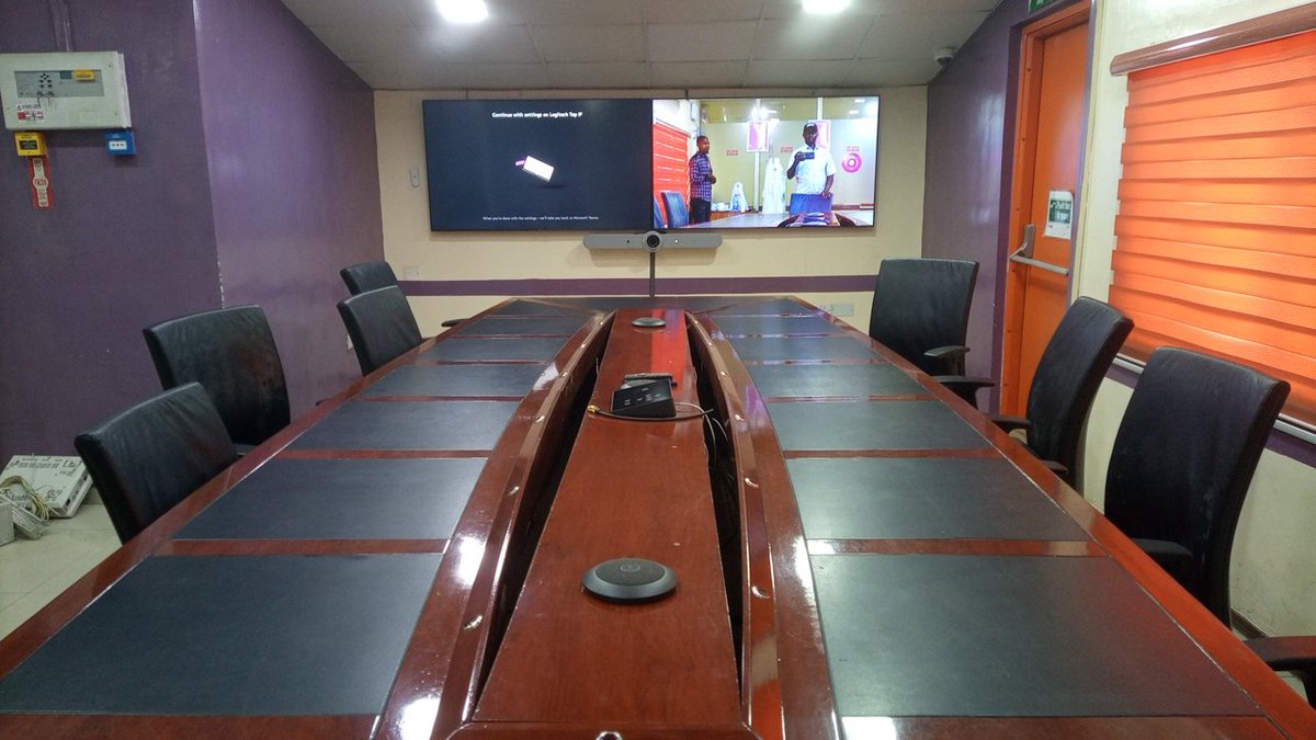 bayonet100's tweet photo. Rally bar Solution deployed successfully
#logitech #MTR #AVtweeps #proxynet
#rallybar https://t.co/XwFDNUdAf4