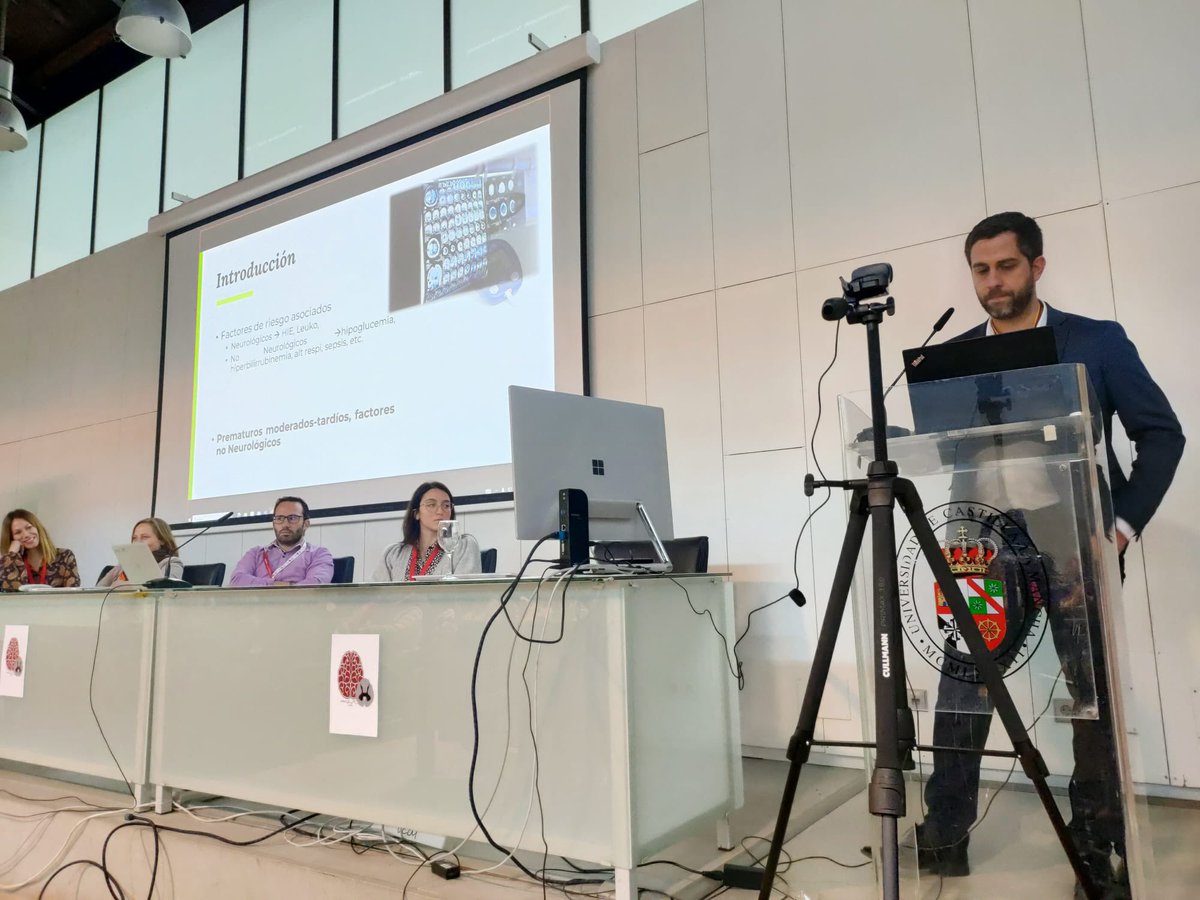 javimerino9's tweet photo. It is always a pleasure to be able to talk about the researches we are doing at @gifto_uclm in the moderate-late premature population, where we are using general movements, among other things.
#research
#pediatricphysiotherapy
#prematuremoderatelate
#generalmovements https://t.co/t4feKkLpGK