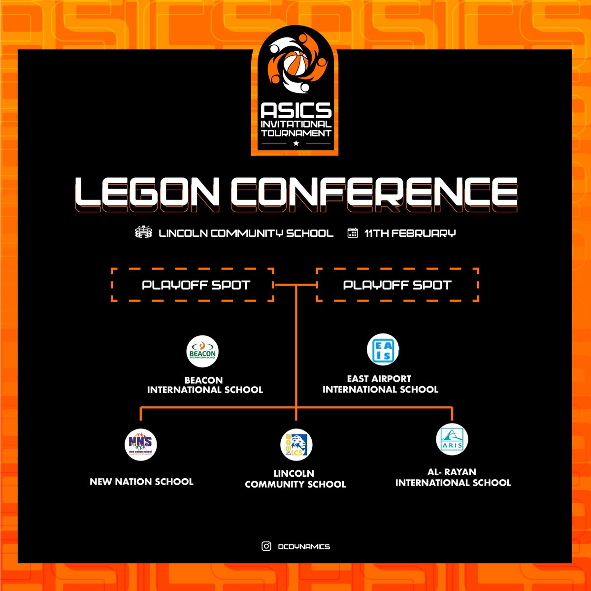 DCDynamics's tweet photo. Second round of the #ASICSInvitational tomorrow!๐๐๐ฅ
Who is making it out of the Legon Conference?
#LetTheKidsPlay https://t.co/ImMoOLIfcA