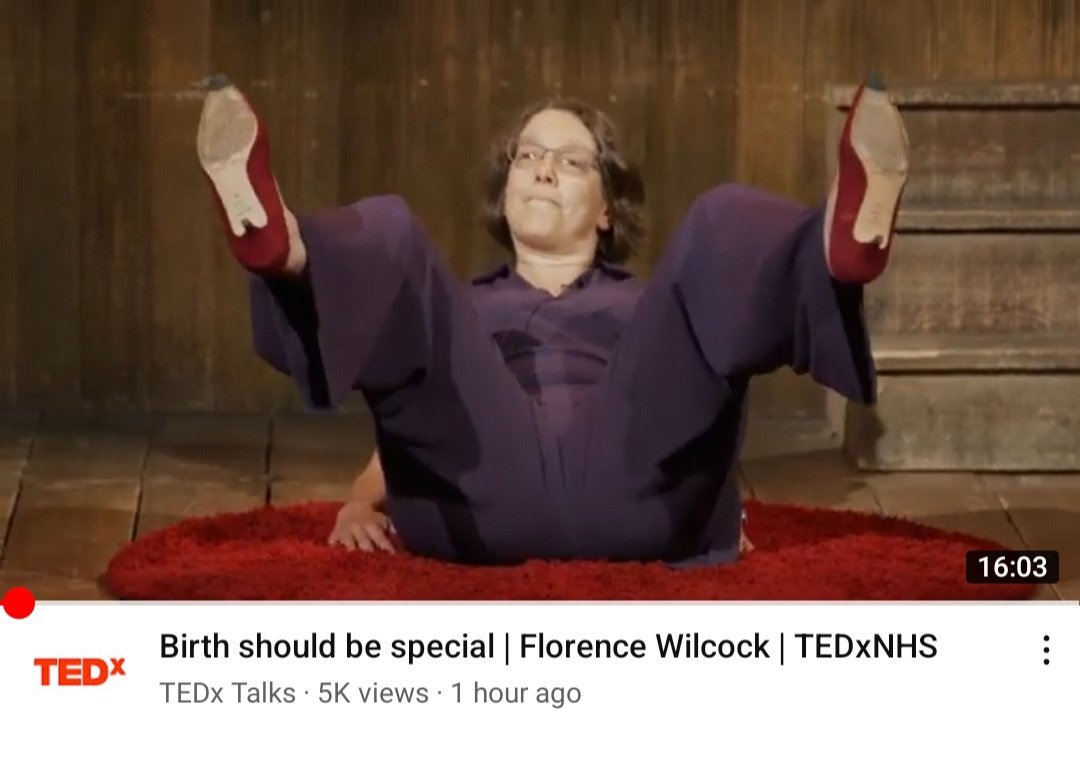 "Every birth should be special" <a href="/FWmaternity/">Flo W (fwmaternity.bsky.social)</a> We're so excited that this very special TEDxNHS talk is now like on the official TED #YouTube channel.

Watch here: youtu.be/7ZwNjDe9qGE
❤🖤💙