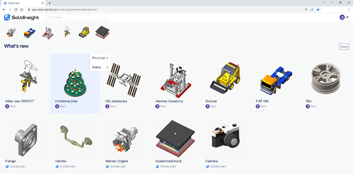 Sign up and sign in to manage your designs on the FREE #SolidInsight web portal 😄
solidinsight3d.com/ss?flag=twitter
Collaborate on designs without format worries.