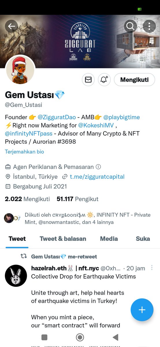 Bonchu_Stres's tweet photo. @jihanicorn @snowmantastic @infinityNFTpass @Gem_Ustasi @JessiaEth Done follow and RT https://t.co/kpGKNzSbhf