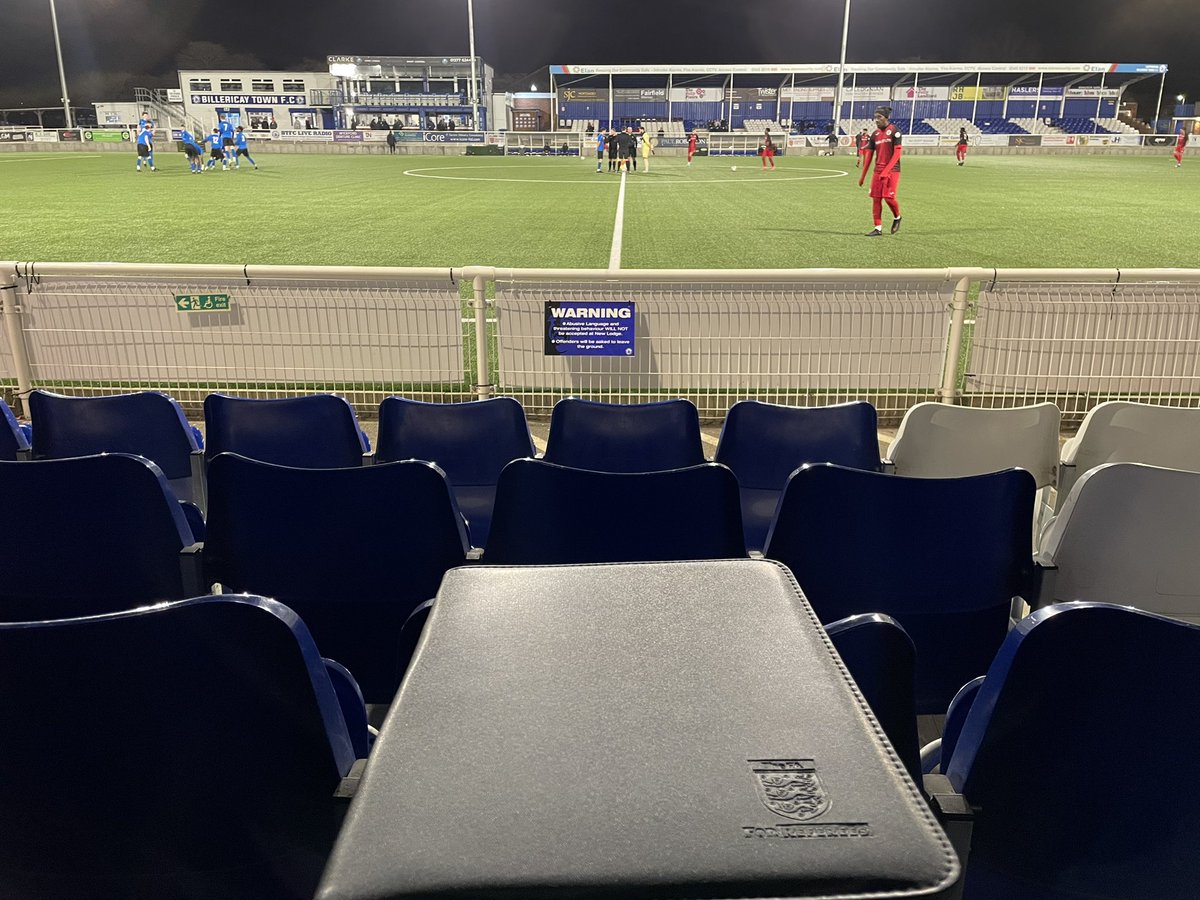 Tonight’s ‘office’ for a Match Day Coaching visit for one of our @EssexReferees on their Level 7 to 6 Promotion Pathway! ⚽️ @EssexCountyFA #DevelopedInEssex
