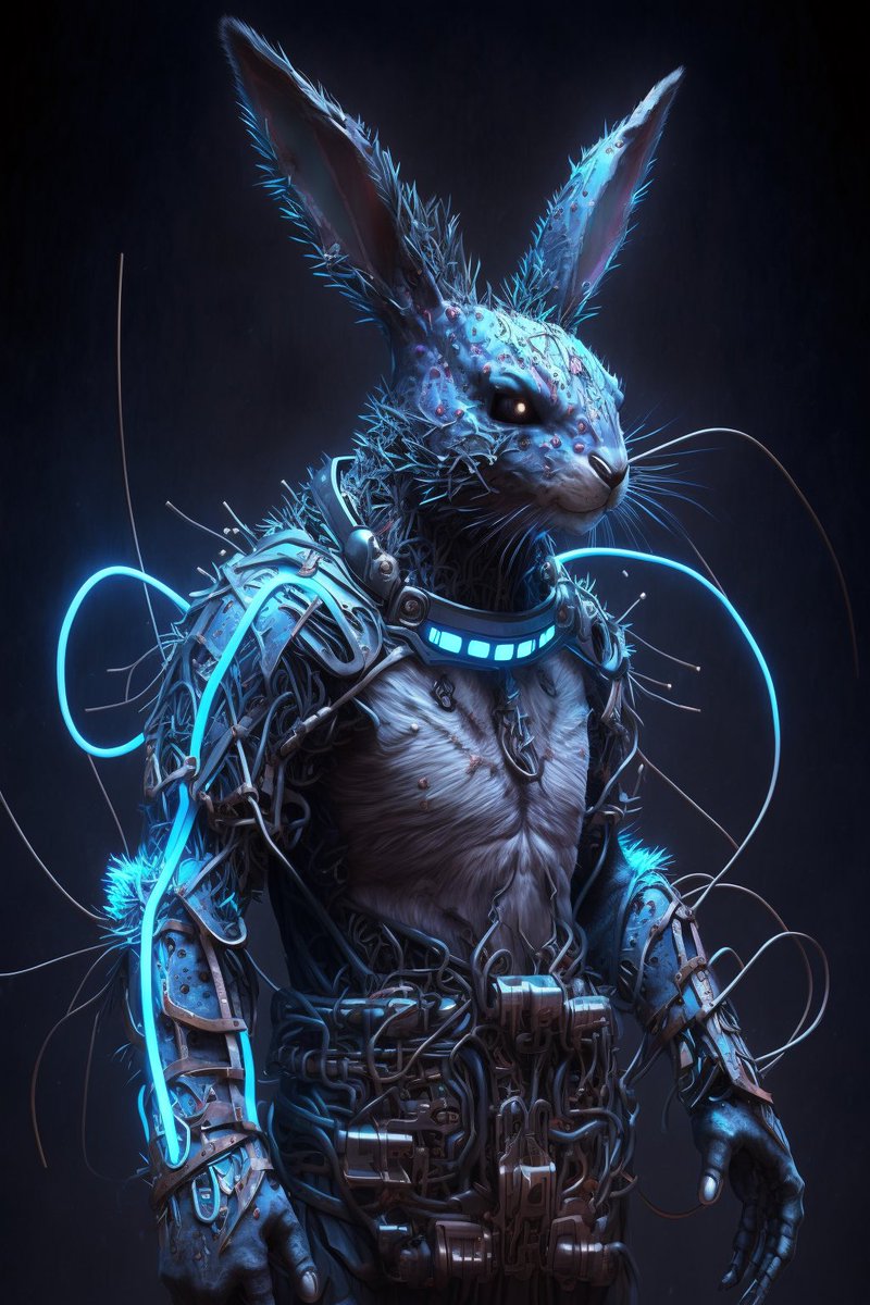 Knock knock.. Who’s there?…… The future…
Year of the rabbit, year of the AI.. If you see this you are already to late.. Or…are you? 🫡😳 #art #RabbitAI @RealLabsNFT @babsuniverse @SolanaPrincess @XMaximist @leap_xyz @devanwonders