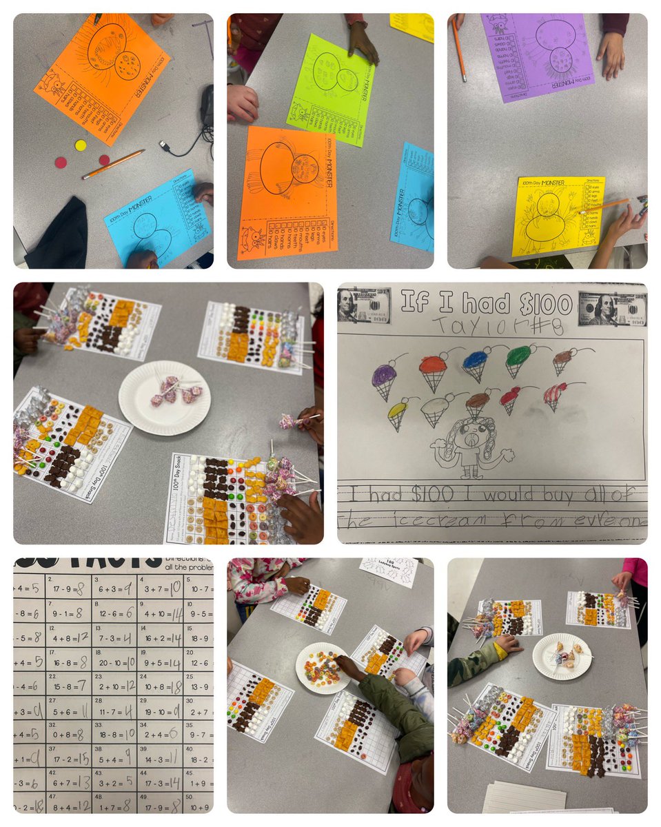 MrsWolfeinFirst's tweet photo. We loved celebrating the #100thdayofschool in so many fun ways  @GallberryFarm https://t.co/bLrqusNa13