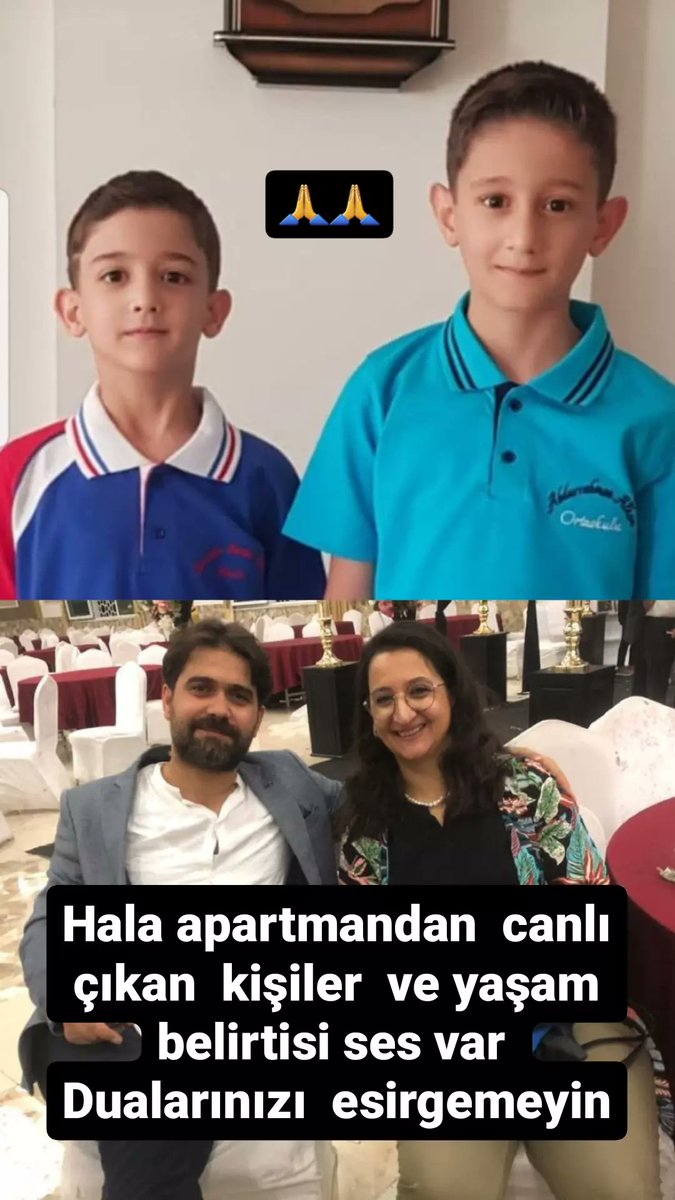 Hala sesleri geliyor lütfen  acil ekibe destek gerekliymiş <a href="/AFADBaskanlik/">AFAD</a> <a href="/haluklevent/">Haluk Levent ( Ahbap Ekibi )</a> <a href="/ahbap/">Ahbap</a> <a href="/Nizipbel/">Nizip Belediyesi</a> <a href="/GaziantepBeld/">Gaziantep Büyükşehir</a> <a href="/FatmaSahin/">Fatma Şahin</a>