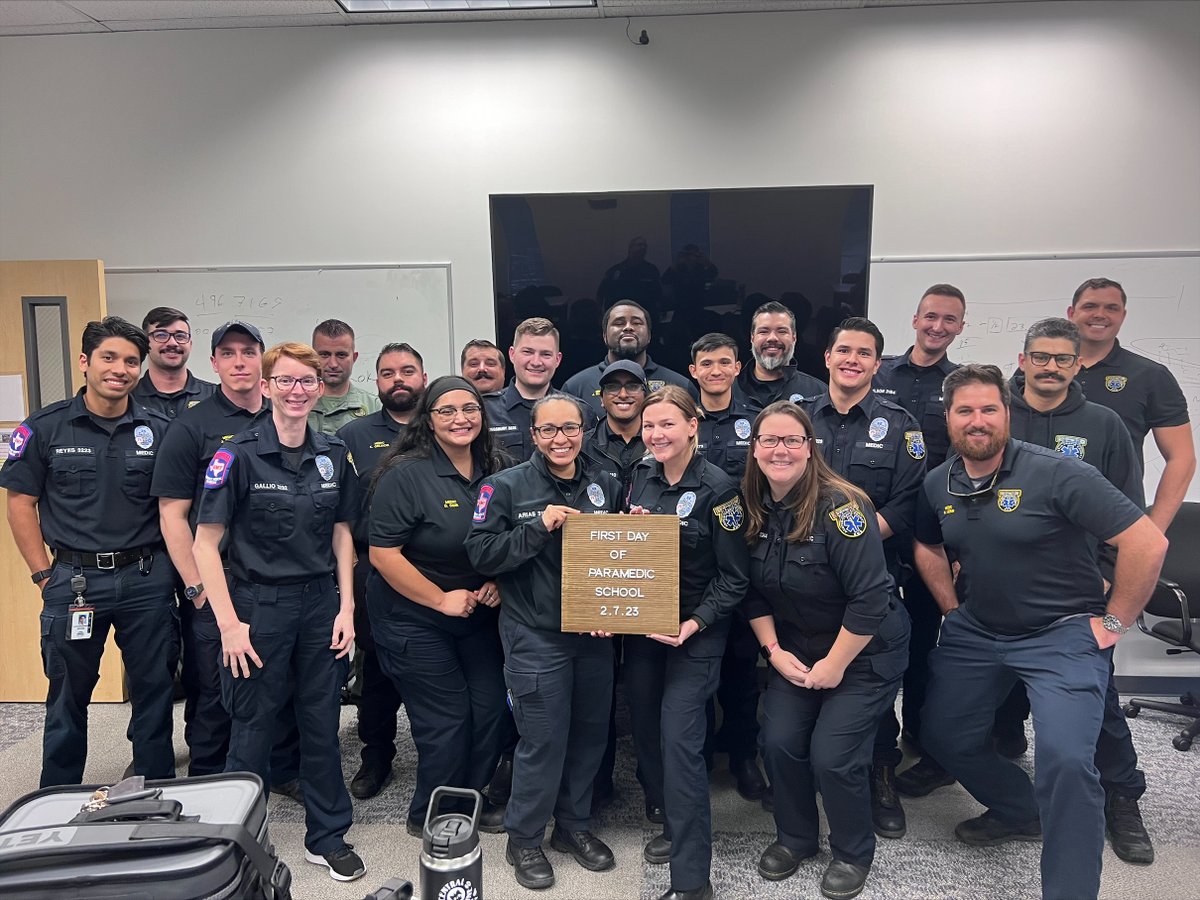 #ATCEMS is committed to the development of our medics. In 2017 we launched our in-house Paramedic Program, &amp; our newest class started this week! 

The program is 14 months long &amp; the department covers the expenses for the program, tuition &amp; books, &amp; pays for their class time.