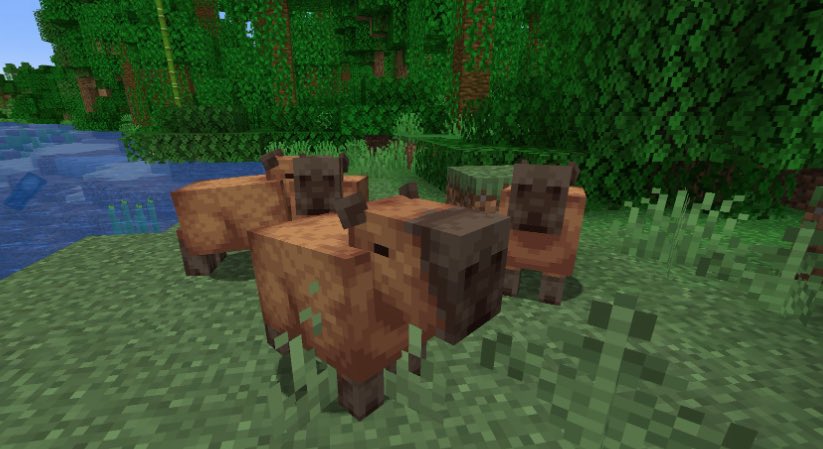 Capybara Minecraft Texture Pack