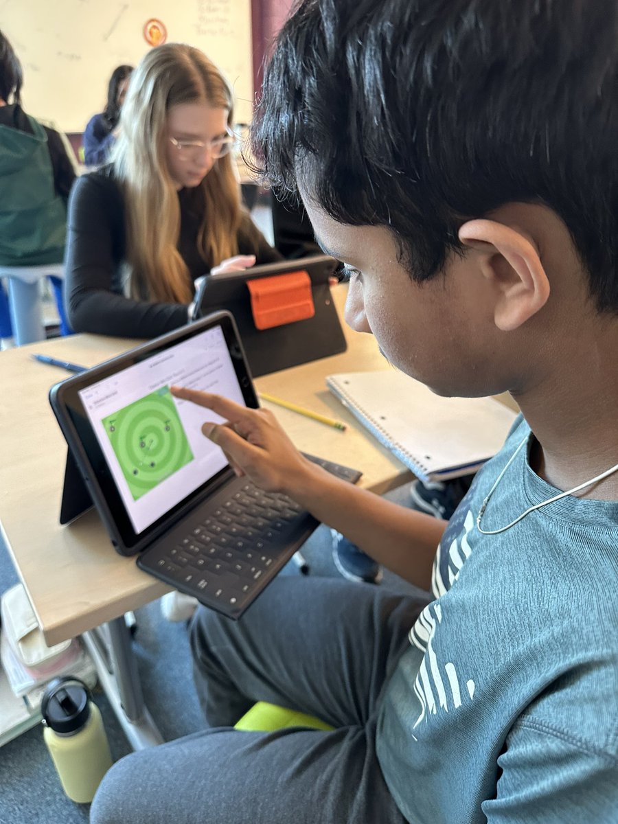 Heard during this <a href="/desmos/">Desmos</a> activity:
“Best Desmos activity this year!”
“Better than Game Pigeon!” 
“Can we have more time?” 
Activity title = Dilation Mini Golf
#WeAreD34 @atteaflyers #mtbos