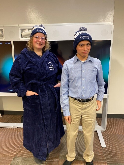 ComEd's tweet photo. Why are the #ComEdCoolers taking the plunge? 🌊 To support Special Olympic Athletes like Lucas!
Lucas has been a part of the organization for over 7 years and a member of our ComEd Energy Force Program for 4 years!! Come support our athletes like Lucas with @SpecialOChi https://t.co/GWo3PcLYmb