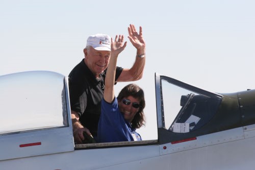 GenChuckYeager's tweet image. Feb 13, 2023-Chuck Yeager&apos;s 100th #birthday-1st Annual GREAT CHUCK YEAGER INTERNATIONAL FLY-IN &amp;amp; Aviation Day. #Everyone fly, do something aviation related, or look up to the skies to honor Chuck Yeager. Post #photo social #media hashtags #ChuckYeagerCentennial #ChuckYeagerflyin