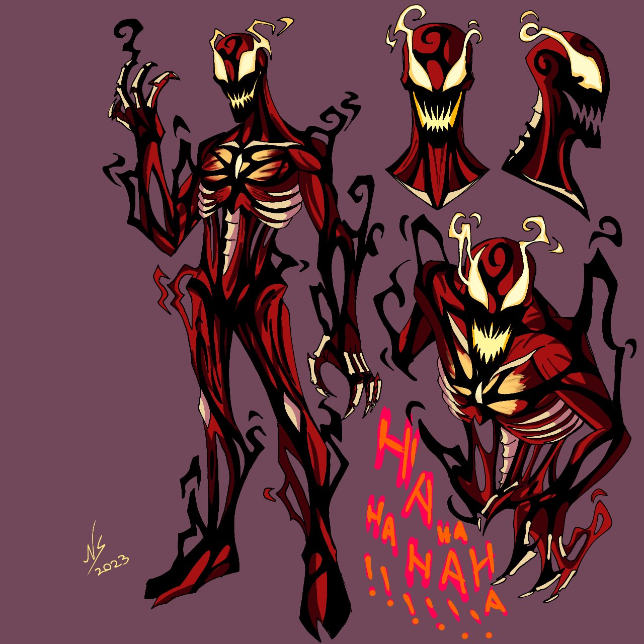 Marvel Carnage Concept Art