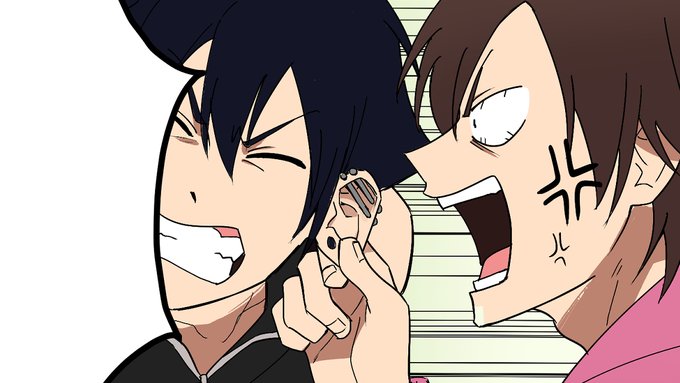 5 things you might find in my stories: 

1. people yelling
2. people assaulting each other
3. spiky hair x soft hair
4. ???? 
5. gay https://t.co/XtBIMoTz05 