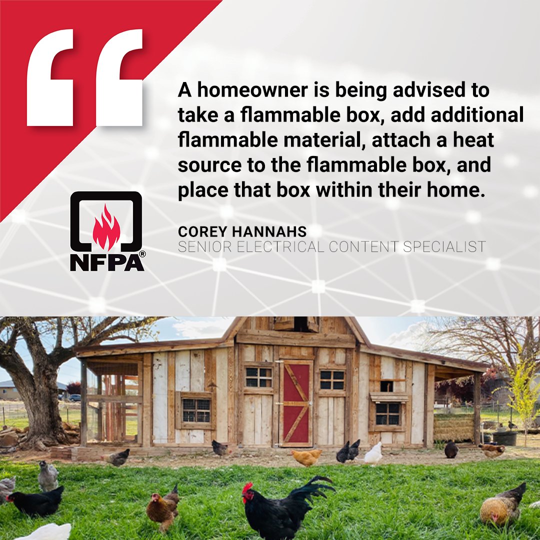 NFPA on Twitter "DYK that some for building a DIY backyard chicken coop are