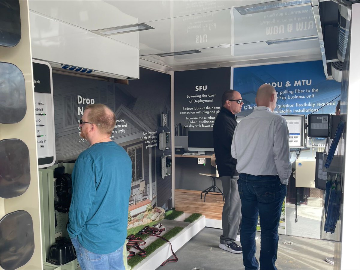Power & Tel on Twitter "Great session with ClearfieldFiber 's truck