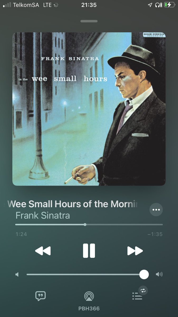 Questerr_'s tweet photo. Frank Sinatra’s In The Wee Small Hours (Of The Morning), c 1955, the founding album of the music sequenced into a thematic whole (often ten songs). Before Sinatra’s In The Wee there were no albums. Moreover, this album finds the subgenre the breakup album — it’s a #breakupalbum. https://t.co/3OjFYTc9DY