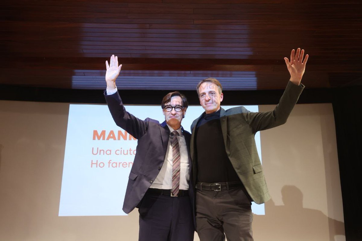 salvadorilla's tweet photo. 🌹 L'@anjovalenti i el @_pscmanresa coneixen Manresa i tenen un projecte per a tothom. La ciutat ha de tornar a ser liderada per un alcalde socialista i un govern de progrés, sòlid i cohesionat, que tingui com a prioritat les persones i el municipi.

#SomElCanviSegur #PerManresa https://t.co/zAQzc69BKq