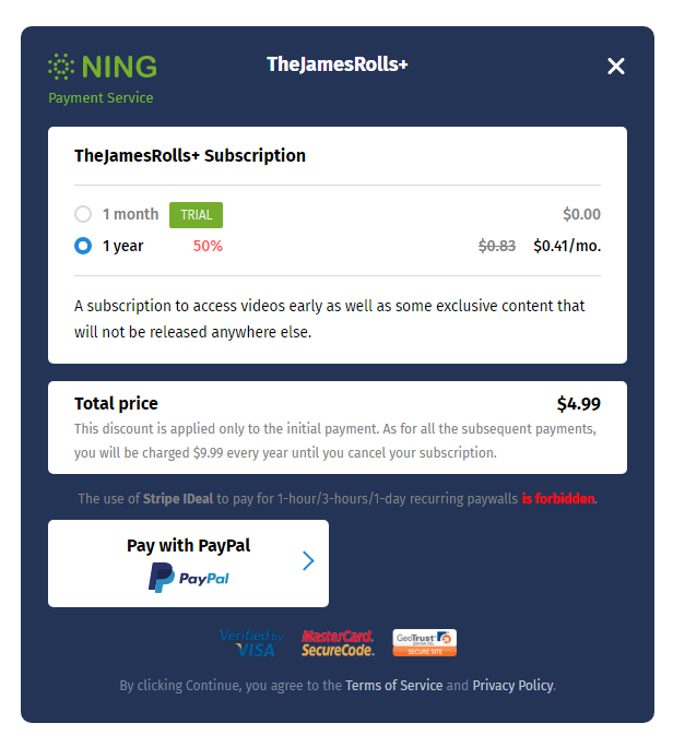 JamesRollsPlus's tweet photo. And from now until March 31st, you can sign up using the Ultra Discount for 50% off your first year of membership.

A month trial is also available, but you will need to activate a subscription to continue accessing content once completed.

https://t.co/uVnB1Ngawt https://t.co/EHTeVWrpKc