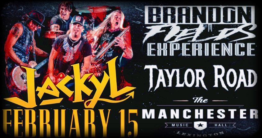 officialbfields's tweet photo. 🚨ANNOUNCEMENT🚨
Me and the boys are going to be opening up for Jackyl at Manchester Music Hall this coming Wednesday night! This is going to be an absolute blast!
#jackyl #istandalone #downonme #thelumberjack #jessejamesdupree #hardrock #lexington #kentucky https://t.co/94rFvkzUcN