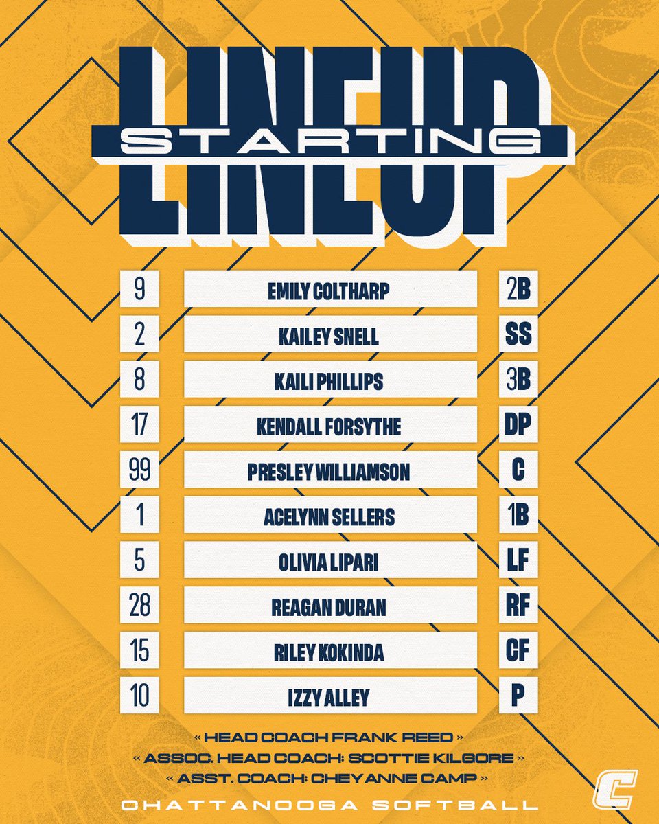 Coltharp gets the game started with a lead-off triple!!
Mocs vs. CofC.
bit.ly/3YG04GZ
#GoMocs