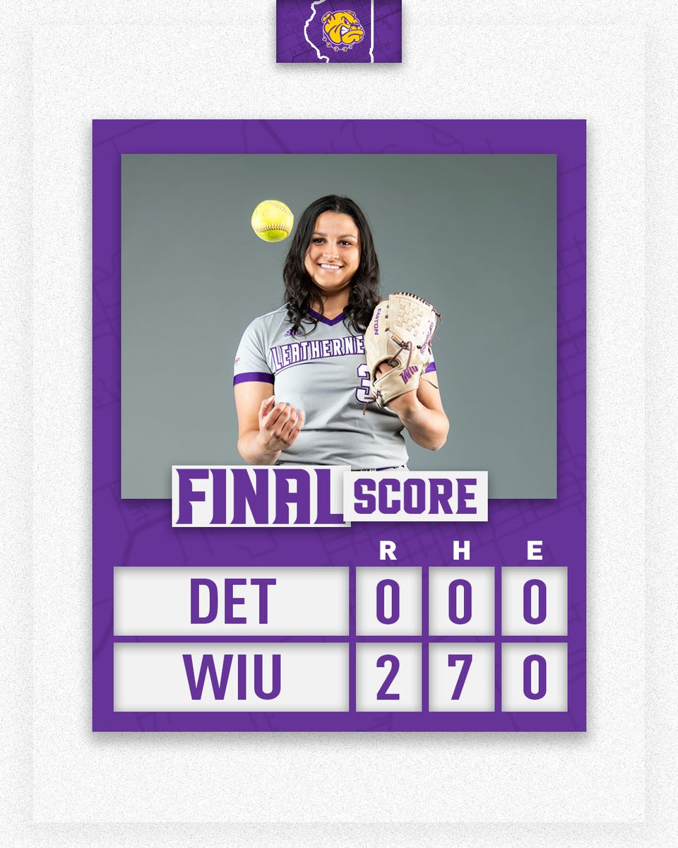 PERFECT start to the season, as Savannah Rodriguez becomes the first Leatherneck since Holly (Killion) Van Vlymen to throw a perfect game.

The 7,986 day streak was ended with seven innings pitched and 12 strikeouts‼️