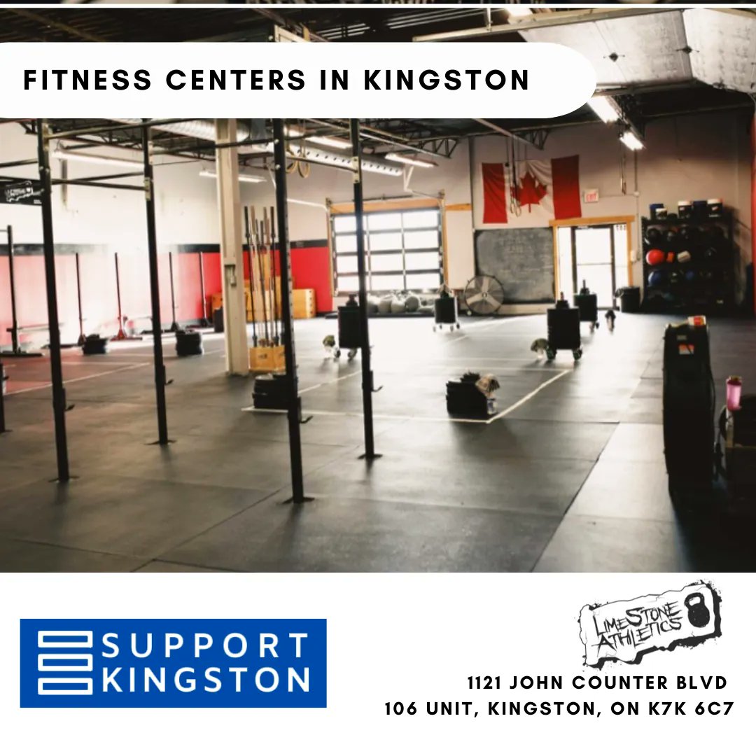 SupportKtown's tweet photo. @LimestoneAthletics, formerly CrossFit Limestone, is Kingston's top-rated gym and performance facility, located on John Counter Blvd in Kingston. https://t.co/5M4BCdrjvf