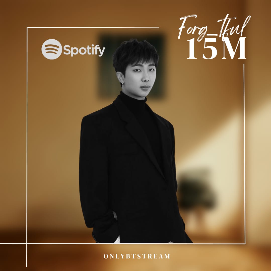 'Forg_tful (with Kim Sawol)' de #RM ha superado 15 millones de streams en Spotify!

🔗open.spotify.com/track/1mrS1j5c…

#Indigo #IndigoByRM #Forg_tful
