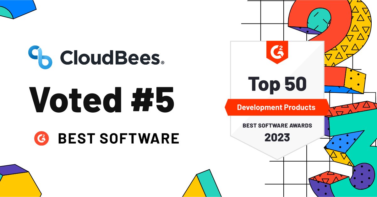CloudBees's tweet image. This just in 🗞: @CloudBees has been named to @G2dotcom’s 2023 Best Software List for best development products - check it out here: bit.ly/34tUXTH
#BestSoftware2023