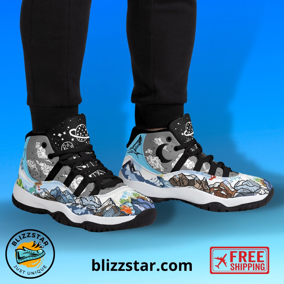 High Top Retro Basketball Sneakers are unique in the market, featuring a design inspired by retro basketball shoes and upgraded materials and technology. 

#wegotnow #nbaallstar #nbacelebrow #customsneakers #paintshoes #kicksdaily #sneakerscollection #sneakersaddict