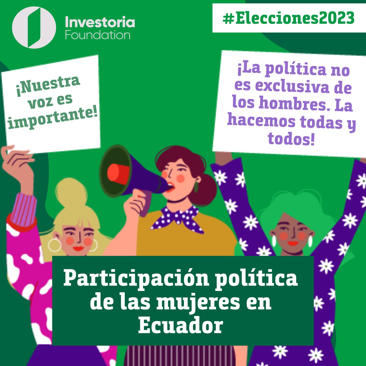 InvestoriaEc's tweet photo. #Elecciones2023 | 📢 La participación política de las mujeres es fundamental para fortalecer la democracia y la gobernabilidad. En las elecciones seccionales de 2023 se ha dado un avance sin precedentes (a pesar de que aun es insuficiente). Te invitamos a revisar los resultados👇 https://t.co/D6EY8tVvXi