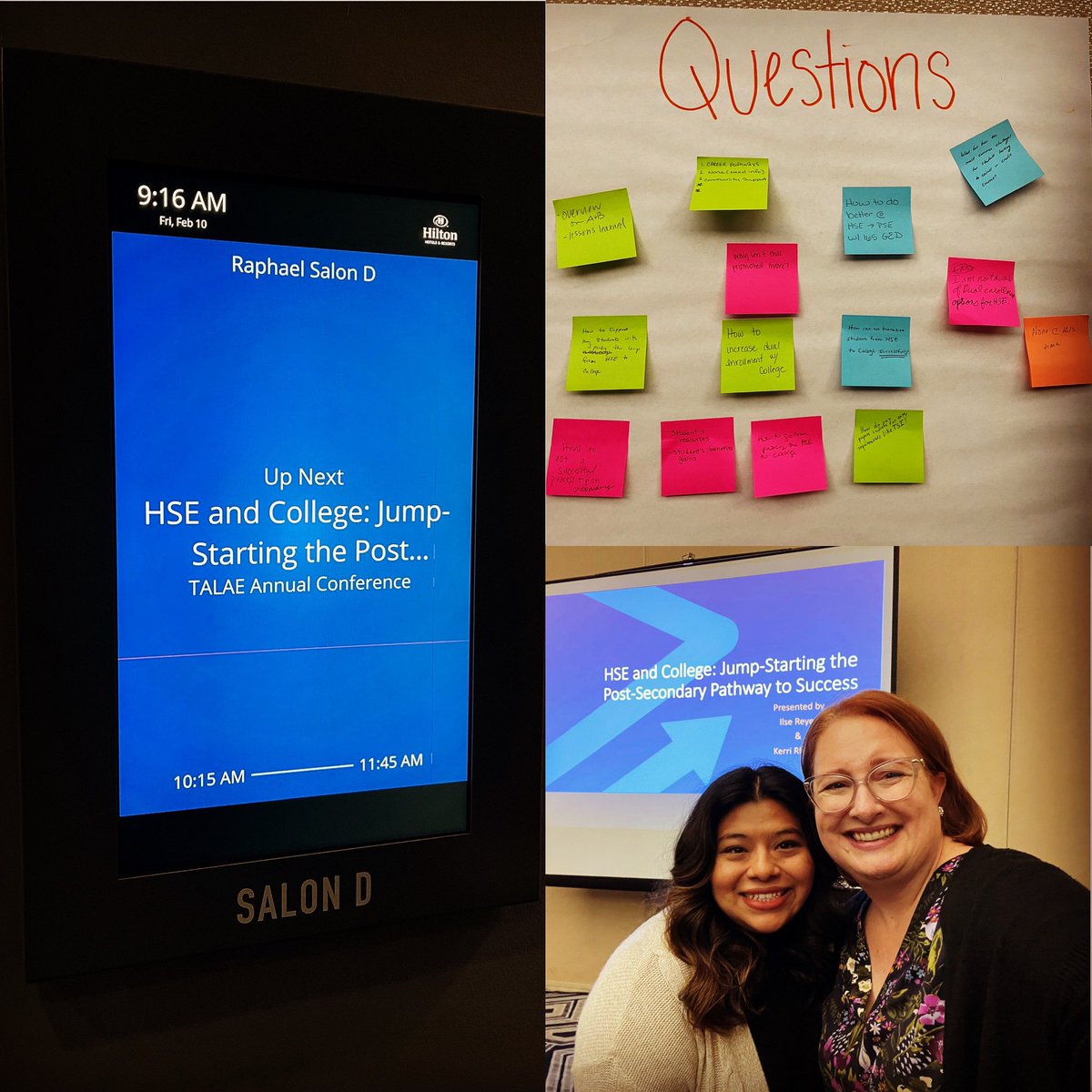 mskerrirhodes's tweet photo. Presentation DONE!! #TALAE2023 #accomplishment #onedownthreetogo 💜🎉 https://t.co/rvqJ9tEdEN