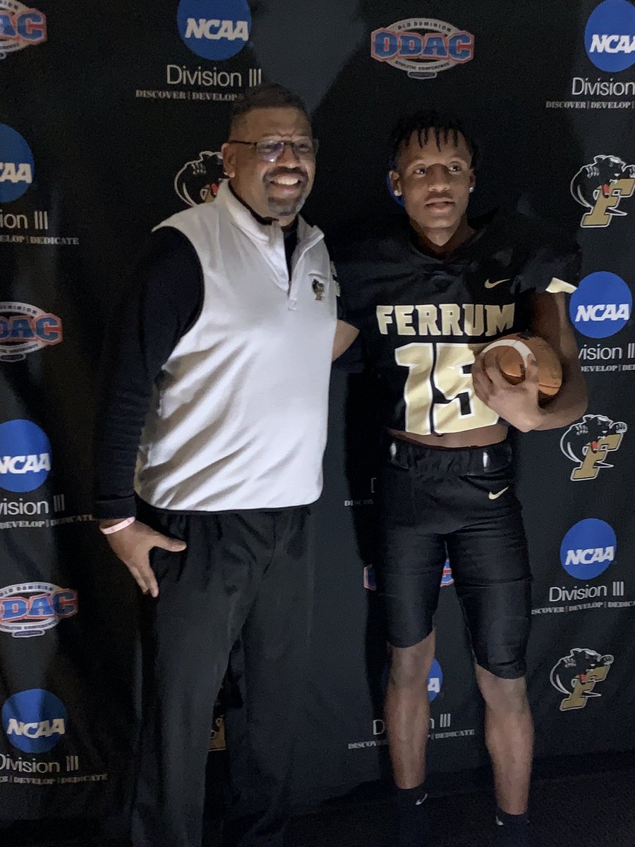 sunnyblackfan's tweet photo. #AGTG After an amazing visit @FerrumFootball I am blessed to say i have received my 2nd opportunity to play at the next level. @coach_J_Santi @coachcadamsFC @DevineDomino @burnsbulldogs https://t.co/6K9ud3jjsM